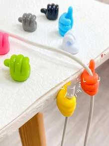 Thumb Hook Cable Organizer - Adhesive - 10 pcs