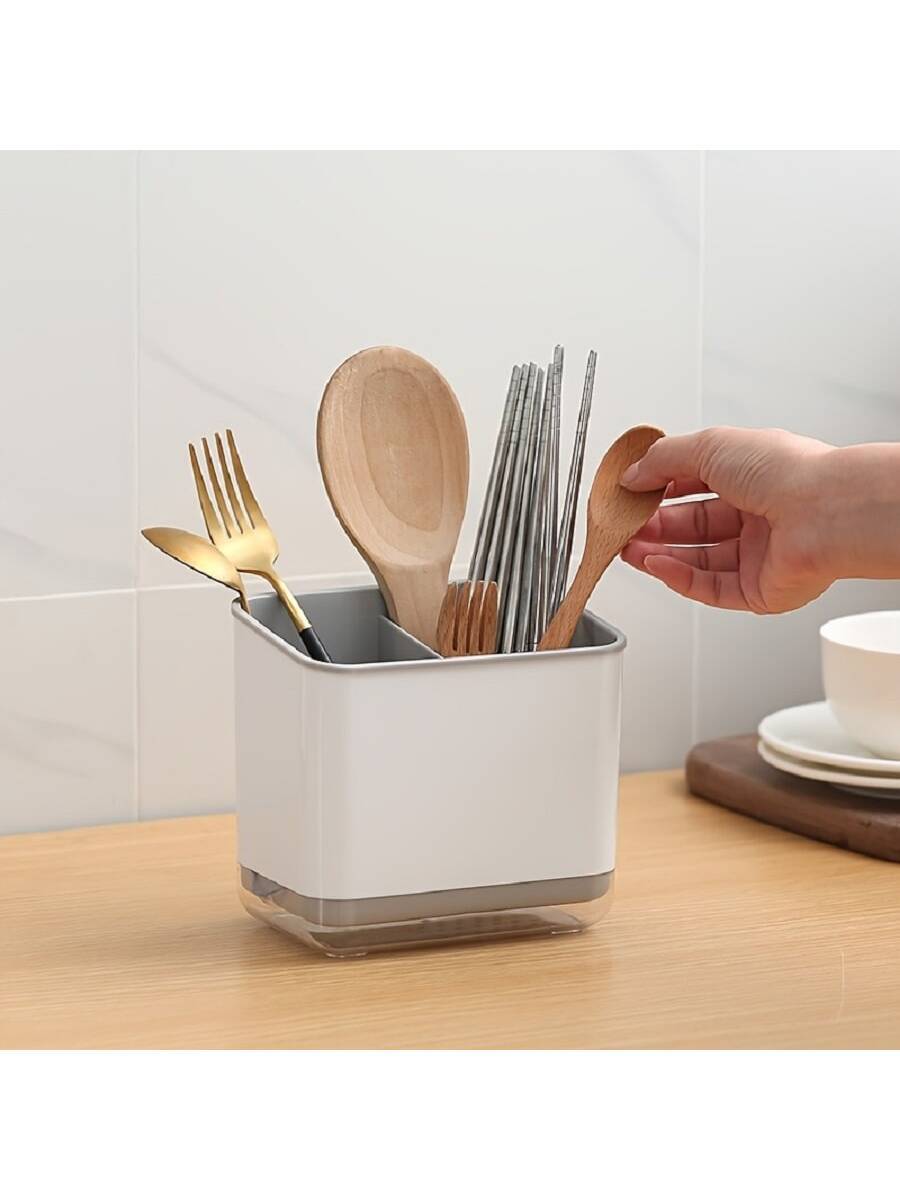 Multifunctional Cutlery Organizer - Drainage